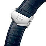  Shop Authentic Tag Heuer Carrera Date Blue Dial Blue Leather Strap Watch for Men - WBN2112.FC6504 - Luxxuri
