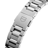  Shop Authentic Tag Heuer Carrera Date Automatic 18K Pink Dial Silver Steel Strap Watch for Women - WBN2313.BA0001 - Luxxuri