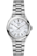 Shop Authentic Tag Heuer Carrera Mother of Pearl Dial Silver Steel Strap Watch for Women - WBN2410.BA0621 - Luxxuri