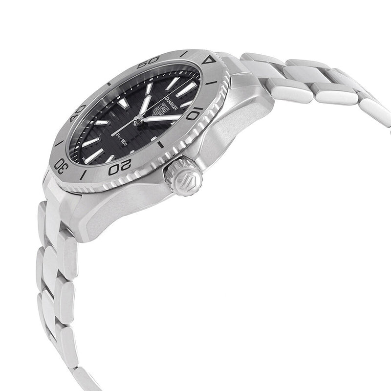  Shop Authentic Tag Heuer Aquaracer Professional 200 Quartz Black Dial Silver Steel Strap Watch for Men - WBP1110.BA0627 - Luxxuri