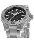  Shop Authentic Tag Heuer Aquaracer Professional 200 Quartz Black Dial Silver Steel Strap Watch for Men - WBP1110.BA0627 - Luxxuri