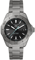  Shop Authentic Tag Heuer Aquaracer Professional 200 Solargraph Quartz Black Dial Silver Steel Strap Watch for Men - WBP1180.BF0000 - Luxxuri