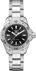  Shop Authentic Tag Heuer Aquaracer Professional 200 Quartz Black Dial Silver Steel Strap Watch for Women - WBP1410.BA0622 - Luxxuri