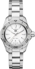  Shop Authentic Tag Heuer Aquaracer Professional 200 Quartz White Dial Silver Steel Strap Watch for Women - WBP1411.BA0622 - Luxxuri