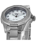  Shop Authentic Tag Heuer Aquaracer Professional 200 Quartz Diamond Mother of Pearl Dial Silver Steel Strap Watch for Women - WBP1417.BA0622 - Luxxuri