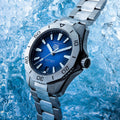  Shop Authentic Tag Heuer Aquaracer Professional 200 Automatic Blue Dial Silver Steel Strap Watch for Men - WBP2111.BA0627 - Luxxuri