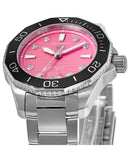  Shop Authentic Tag Heuer Aquaracer Professional 300 Automatic Diamonds Pink Dial Silver Steel Strap Watch for Women - WBP231J.BA0618 - Luxxuri