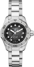  Shop Authentic Tag Heuer Aquaracer Professional 200 Automatic Black Dial Silver Steel Strap Watch for Men - WBP2410.BA0622 - Luxxuri