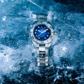 Shop Authentic Tag Heuer Aquaracer Professional 200 Automatic Diamond Blue Dial Silver Steel Strap Watch for Women - WBP2411.BA0622 - Luxxuri