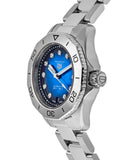  Shop Authentic Tag Heuer Aquaracer Professional 200 Automatic Diamond Blue Dial Silver Steel Strap Watch for Women - WBP2411.BA0622 - Luxxuri