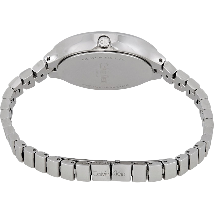  Shop Authentic Calvin Klein Lively Black Dial Silver Steel Strap Watch for Women - K4U23121 - Luxxuri