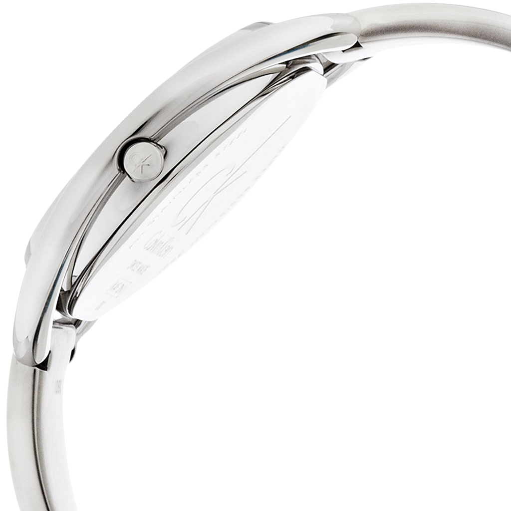  Shop Authentic Calvin Klein Impetuous Black Dial Silver Steel Strap Watch for Women - K4F2N111 - Luxxuri