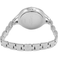  Shop Authentic Calvin Klein Graphic White Dial Silver Steel Strap Watch for Women - K7E23146 - Luxxuri