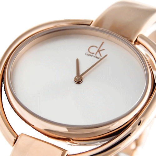  Shop Authentic Calvin Klein Impetuos Silver Dial Rose Gold Steel Strap Watch for Women - K4F2N616 - Luxxuri