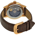 Tissot T Classic Carson Powermatic 80 White Dial Brown Leather Strap Watch for Men - T085.407.36.013.00
