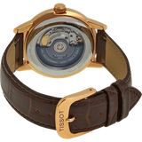  Shop Authentic Tissot T Classic Carson Powermatic 80 White Dial Brown Leather Strap Watch for Men - T085.407.36.013.00 - Luxxuri