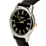  Shop Authentic Tissot T Classic Dream Black Dial Black Leather Strap Watch for Men - T033.410.26.053.01 - Luxxuri