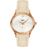  Shop Authentic Tissot T Lady Bella Ora Mother of Pearl Dial Cream Leather Strap Watch for Women - T103.310.36.111.00 - Luxxuri