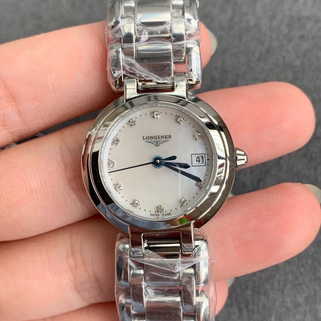  Shop Authentic Longines PrimaLuna Mother of Pearl Dial Silver Steel Strap Watch for Women - L8.110.4.87.6 - Luxxuri