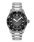 Tissot Seastar 1000 Black Dial Silver Steel Strap Watch For Men - T120.410.11.051.00