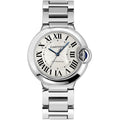  Shop Authentic Cartier Ballon Bleu De Cartier Silver Dial Silver Steel Strap Watch for Women - WSBB0048 - Luxxuri