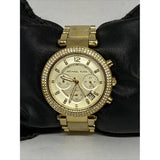  Shop Authentic Michael Kors Parker Gold Dial Gold Steel Strap Watch for Women - MK5632 - Luxxuri