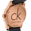  Shop Authentic Calvin Klein City White & Gold Dial Brown Leather Strap Watch For Women - K2G23620 - Luxxuri