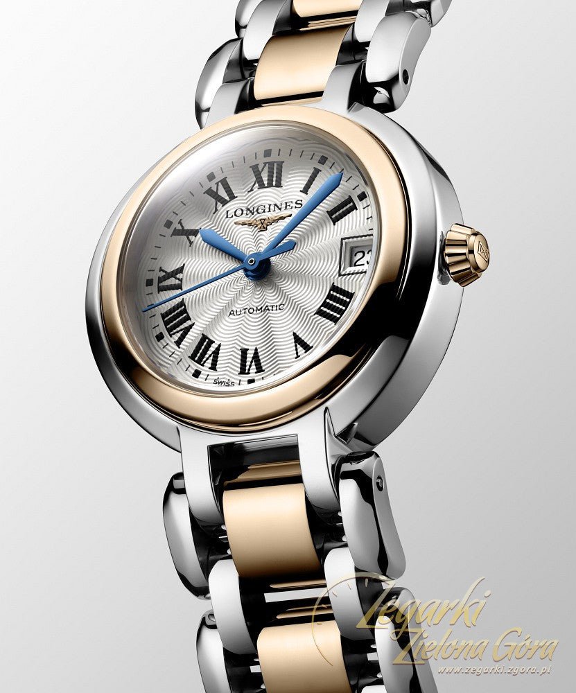  Shop Authentic Longines PrimaLuna Automatic 26.5mm Silver Dial Two Tone Steel Strap Watch for Women - L8.111.5.78.6 - Luxxuri