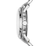  Shop Authentic Fossil Grant Skeleton Black Dial Silver Steel Strap Watch for Men - ME3055 - Luxxuri