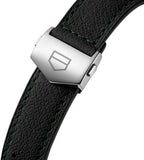 Shop Authentic Tag Heuer Formula 1 Calibre 16 Automatic Chronograph Green Dial Black Leather Strap Watch for Men - CAZ2016.FC6473 - Luxxuri