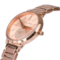  Shop Authentic Michael Kors Portia Analog Quartz Rose Gold Dial Rose Gold Steel Strap Watch For Women - MK3839 - Luxxuri