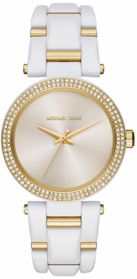  Shop Authentic Michael Kors Delray Rose Gold Dial White Steel Strap Watch for Women - MK4315 - Luxxuri
