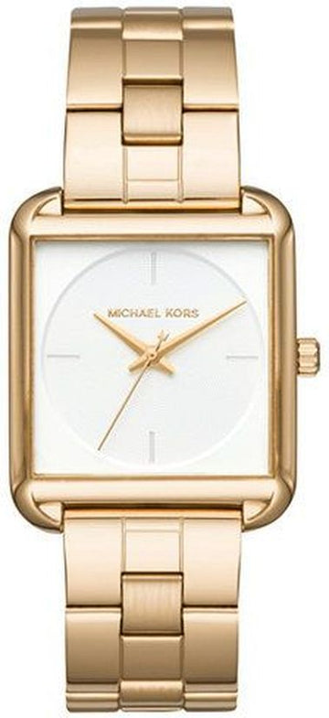  Shop Authentic Michael Kors Lake Quartz White Dial Gold Steel Strap Watch For Women - MK3644 - Luxxuri