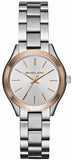  Shop Authentic Michael Kors Mini Slim Runway Silver Dial Silver Steel Strap Watch for Women - MK3514 - Luxxuri