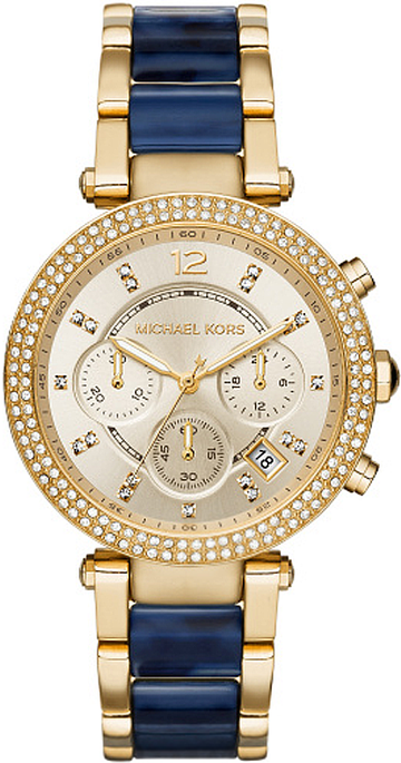  Shop Authentic Michael Kors Parker Gold Dial Two Tone Steel Strap Watch for Women - MK6238 - Luxxuri
