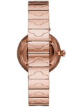 Emporio Armani Mother of Pearl Dial Rose Gold Steel Strap Watch For Women - AR11236