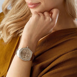  Shop Authentic Hugo Boss Premiere Rose Gold Dial with DIamonds Rose Gold Steel Strap Watch for Women - 1502443 - Luxxuri