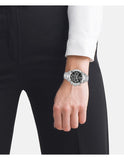  Shop Authentic Hugo Boss Novia Black Dial Silver Steel Strap Watch for Women - 1502614 - Luxxuri