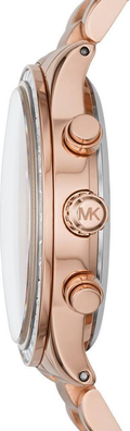  Shop Authentic Michael Kors Brinkley Rose Gold Dial Rose Gold Steel Strap Watch for Women - MK6204 - Luxxuri