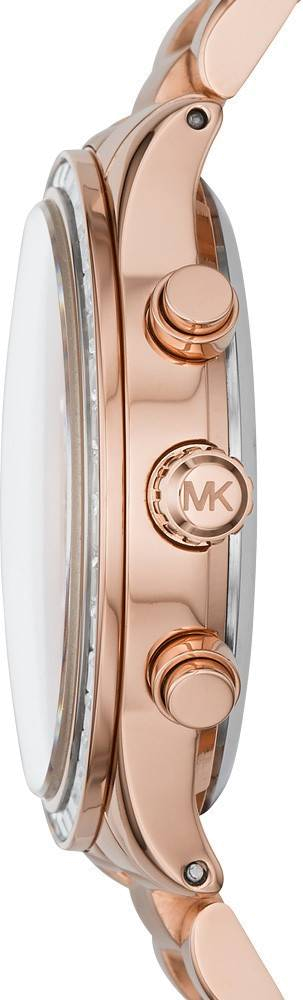  Shop Authentic Michael Kors Brinkley Rose Gold Dial Rose Gold Steel Strap Watch for Women - MK6204 - Luxxuri
