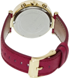  Shop Authentic Michael Kors Parker Chronograph White Dial Pink Leather Strap Watch for Women - MK2297 - Luxxuri