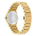  Shop Authentic Versace V-Auria Quartz Black Dial Gold Steel Strap Watch for Men - VE0F00525 - Luxxuri
