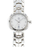  Shop Authentic Tag Heuer Link Diamonds Silver Dial Silver Steel Strap Watch for Women - WAT1413.BA0954 - Luxxuri