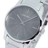  Shop Authentic Calvin Klein City Grey Dial Silver Steel Strap Watch for Women - K2G23144 - Luxxuri