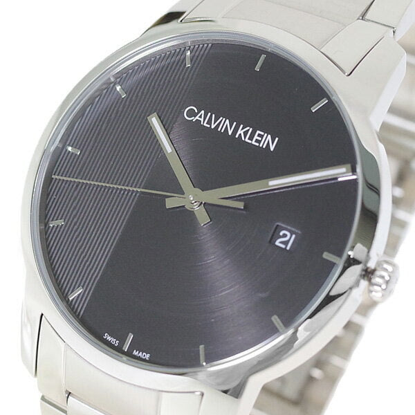  Shop Authentic Calvin Klein City Chronograph Black Dial Silver Steel Strap Watch for Men - K2G2G14Y - Luxxuri