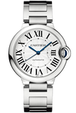  Shop Authentic Cartier Ballon Bleu De Cartier Silver Dial Silver Steel Strap Watch for Women - WSBB0048 - Luxxuri