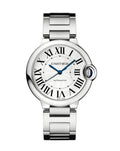  Shop Authentic Cartier Ballon Bleu De Cartier Silver Dial Silver Steel Strap Watch for Women - WSBB0048 - Luxxuri