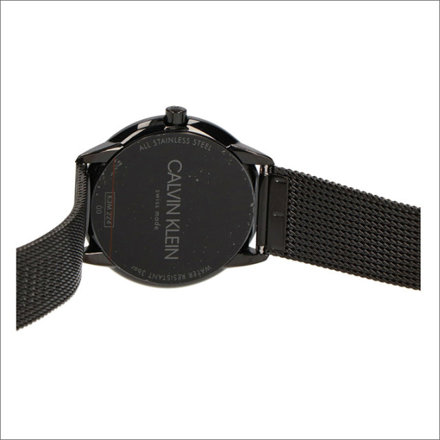  Shop Authentic Calvin Klein Minimal Black Dial Black Mesh Bracelet Watch for Women - K3M22421 - Luxxuri