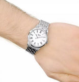  Shop Authentic Tissot T Classic Dream White Dial Silver Steel Strap Watch for Men - T033.410.11.013.01 - Luxxuri