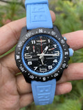  Shop Authentic Breitling Endurance Pro Black Dial Light Blue Rubber Strap Watch for Men - X82310281B1S1 - Luxxuri